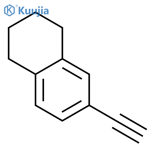 Naphthalene, 6-ethynyl-1,2,3,4-tetrahydro- structure