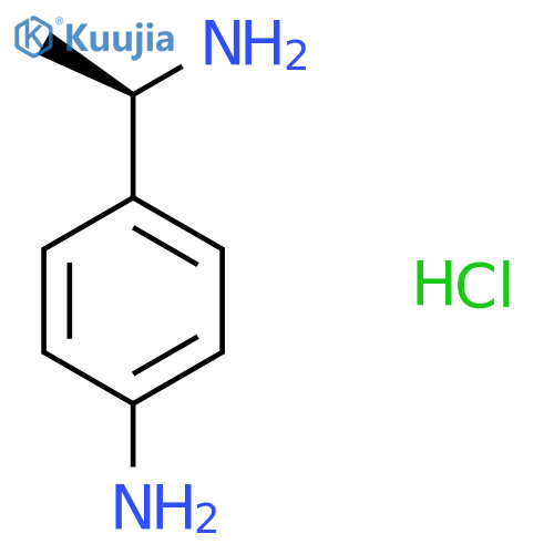 (R)-4-(1-Aminoethyl)aniline hydrochloride structure