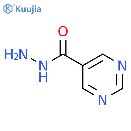 Pyrimidine-5-carbohydrazide structure