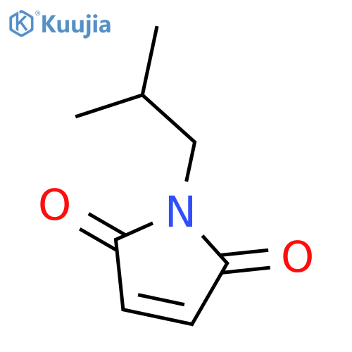 1-(2-methylpropyl)-2,5-dihydro-1H-pyrrole-2,5-dione structure