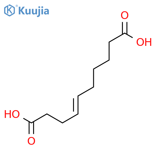 4-Decenedioic acid, (Z)- structure