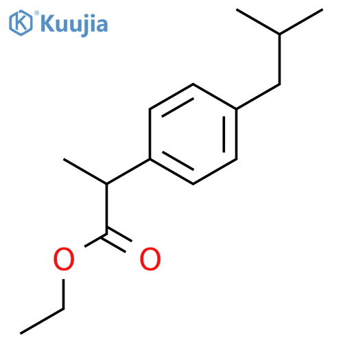 Ibuprofen Ethyl Ester structure