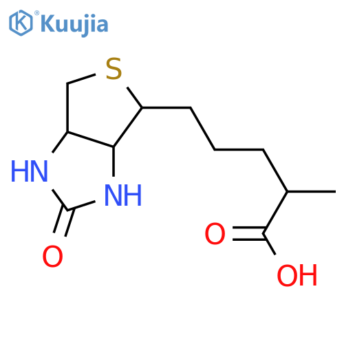 α-Methylbiotin; (9S)-form structure