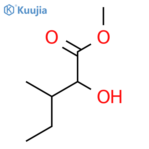 methyl 2-hydroxy-3-methylpentanoate structure