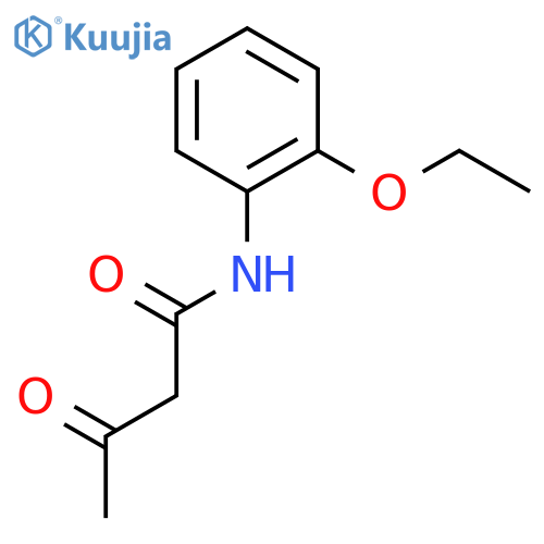 N-(2-ethoxyphenyl)-3-oxobutanamide structure