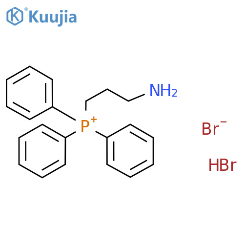 3-(Aminopropyl)triphenylphosphonium bromide, hydrobromide structure