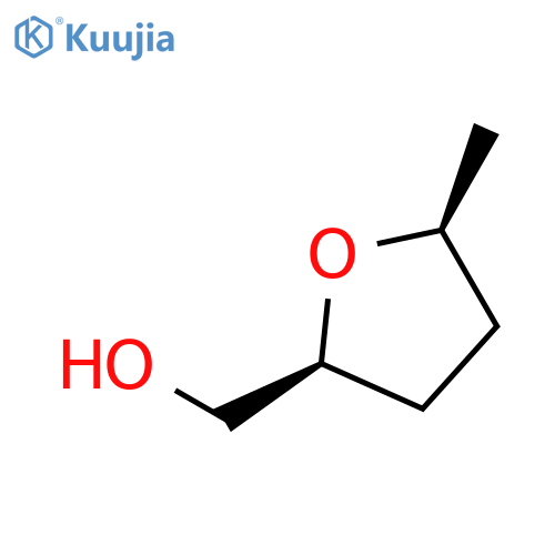 cis-(5-Methyltetrahydrofuran-2-yl)methanol structure