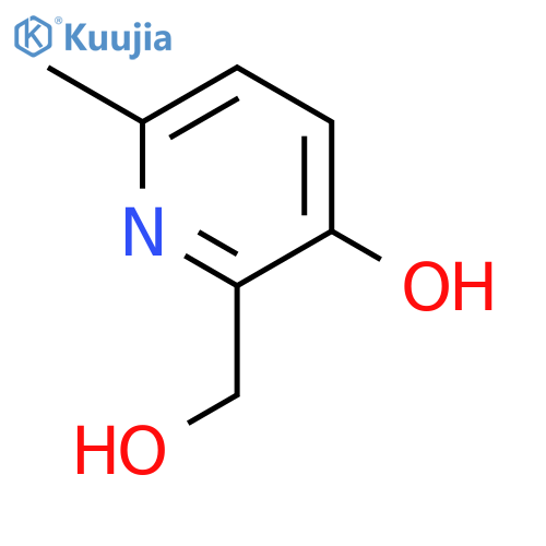 2-(Hydroxymethyl)-6-methylpyridin-3-ol structure