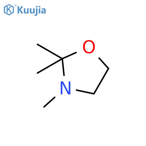 Oxazolidine,2,2,3-trimethyl- structure
