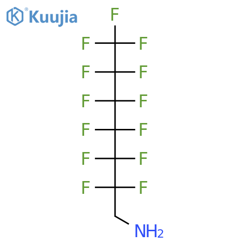 1H,1H-Perfluoroheptylamine structure