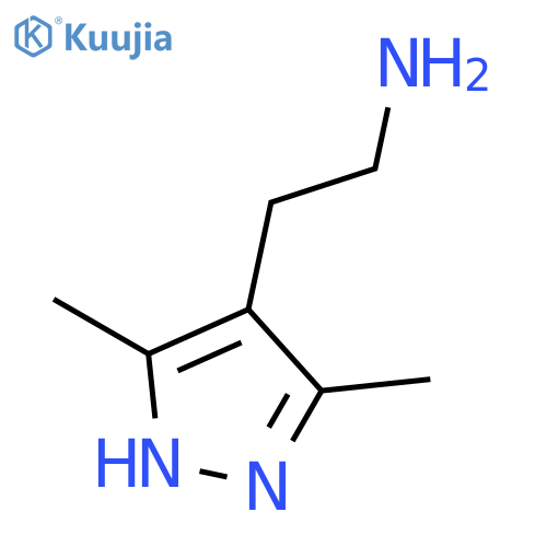 2-(3,5-Dimethyl-1H-pyrazol-4-yl)-ethylamine structure