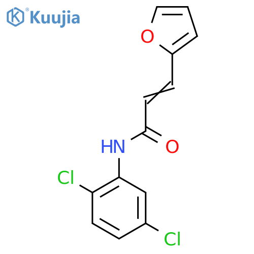 N-(2,5-Dichlorophenyl)-3-(furan-2-yl)prop-2-enamide structure
