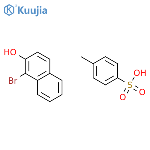 1-Bromo-2-naphthyl 4-methylbenzenesulfonate structure