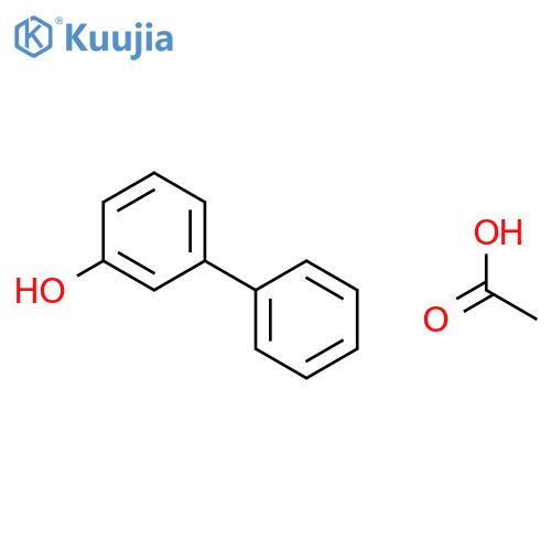 [1,1'-Biphenyl]-3-ol, acetate structure