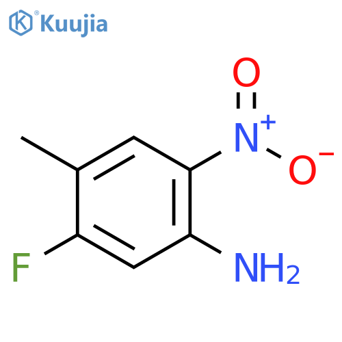 5-Fluoro-4-methyl-2-nitroaniline structure