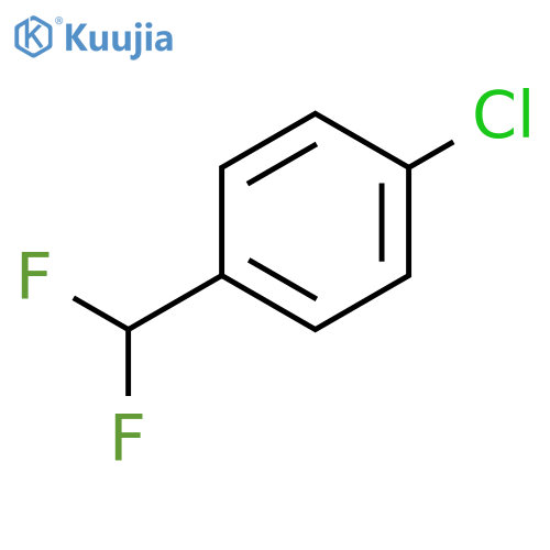 1-Chloro-4-(difluoromethyl)benzene structure