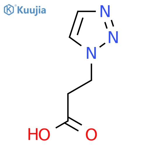 3-(1H-1,2,3-triazol-1-yl)propanoic acid structure