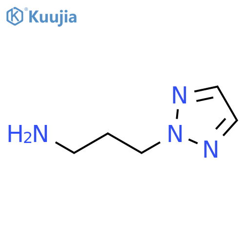 3-(2H-1,2,3-triazol-2-yl)propan-1-amine structure