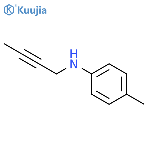 But-2-ynyl-p-tolyl-amine Hydrochloride structure