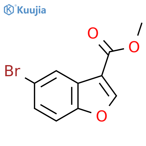Methyl 5-bromobenzofuran-3-carboxylate structure