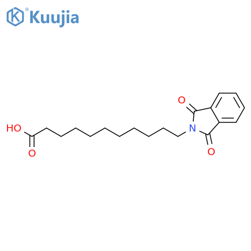 2H-Isoindole-2-undecanoic acid, 1,3-dihydro-1,3-dioxo- structure