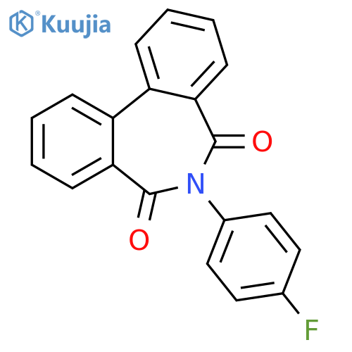 9-(4-fluorophenyl)-9-azatricyclo9.4.0.0^{2,7}pentadeca-1(11),2(7),3,5,12,14-hexaene-8,10-dione structure