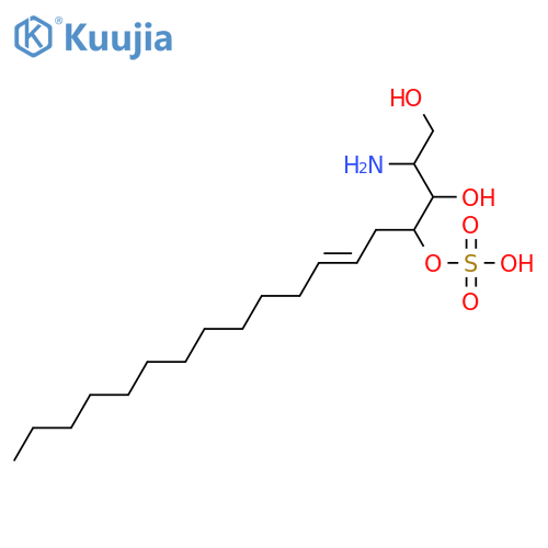 2-Amino-6-octadecene-1,3,4-triol; (2S,3S,4R,6E)-form, 4-Sulfate structure