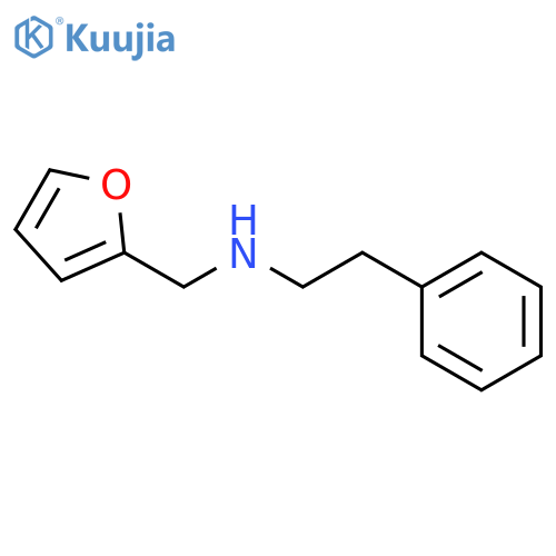 Furan-2-ylmethyl-phenethyl-amine structure