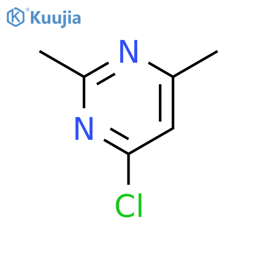 4-Chloro-2,6-dimethylpyrimidine structure