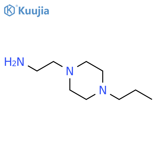 2-(4-Propylpiperazin-1-yl)ethanamine structure
