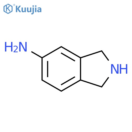 2,3-dihydro-1H-isoindol-5-amine structure
