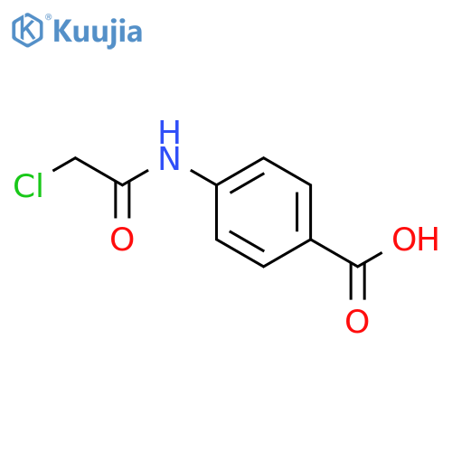 4-(2-Chloroacetyl)aminobenzoic Acid structure