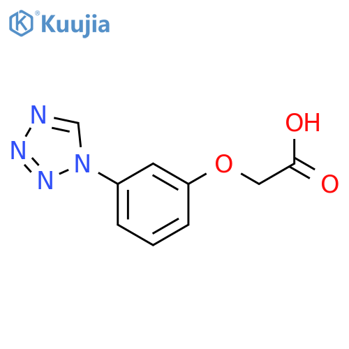 3-(1H-tetraazol-1-yl)phenoxyacetic Acid structure