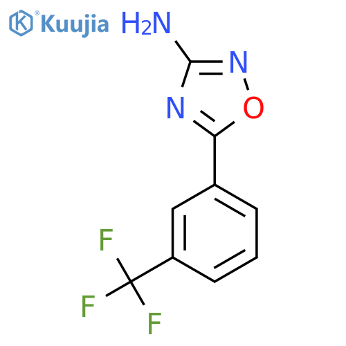 5-(3-Trifluoromethyl-phenyl)-[1,2,4]oxadiazol-3-ylamine structure