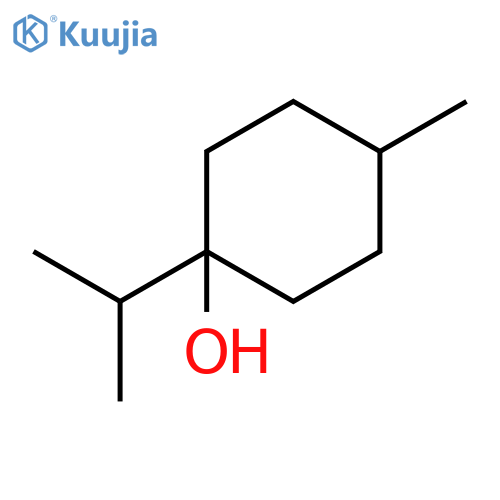 1-Isopropyl-4-methylcyclohexan-1-ol structure