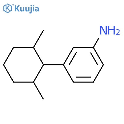3-(2,6-dimethylcyclohexyl)aniline structure
