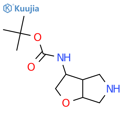 3-(Boc-amino)-hexahydro-2H-furo[2,3-C]pyrrole structure