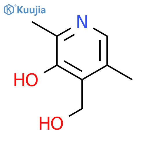 4-Pyridinemethanol,3-hydroxy-2,5-dimethyl- structure
