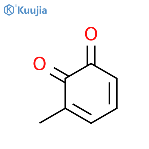 3-Methylcyclohexa-3,5-diene-1,2-dione structure