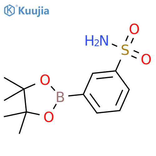 3-Boronobenzenesulfonamide, pinacol ester structure