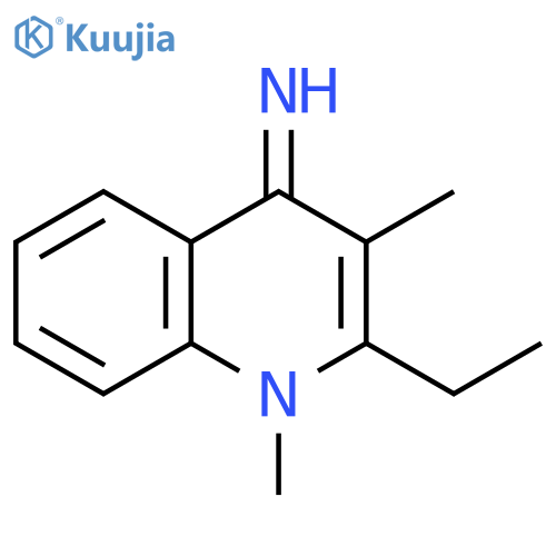 4(1H)-Quinolinimine,2-ethyl-1,3-dimethyl-(9CI) structure