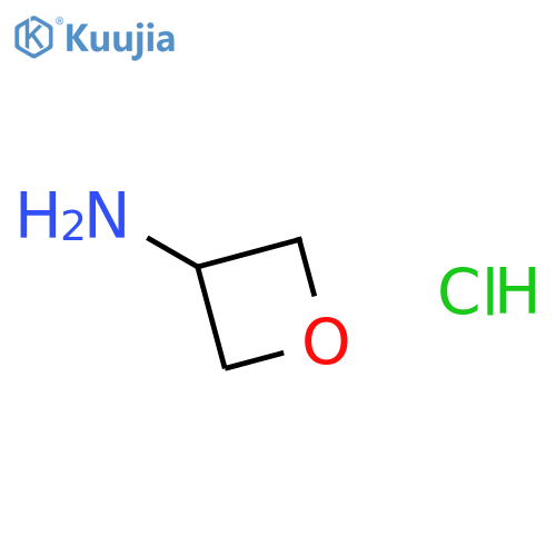 Oxetan-3-amine hydrochloride structure