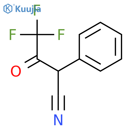2-Phenyl-2-(trifluoroacetyl)acetonitrile structure