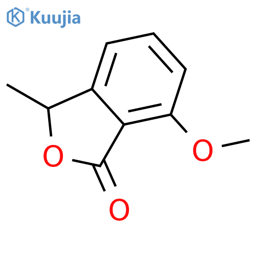 7-methoxy-3-methyl-1(3H)-Isobenzofuranone structure