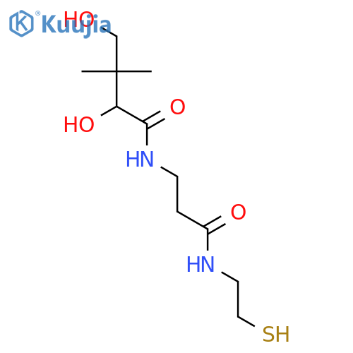 (R)-Pantetheine structure