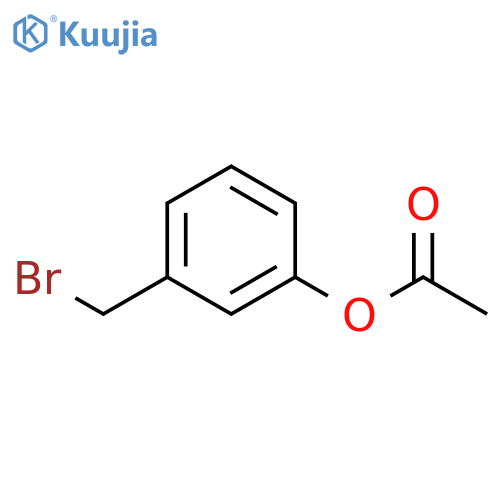 3-(Bromomethyl)phenyl acetate structure