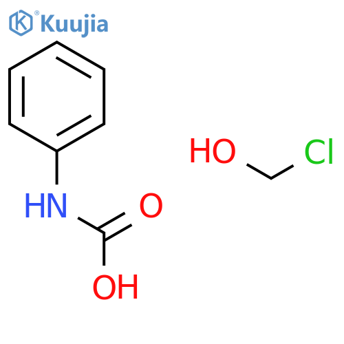 Methanol, chloro-, phenylcarbamate structure