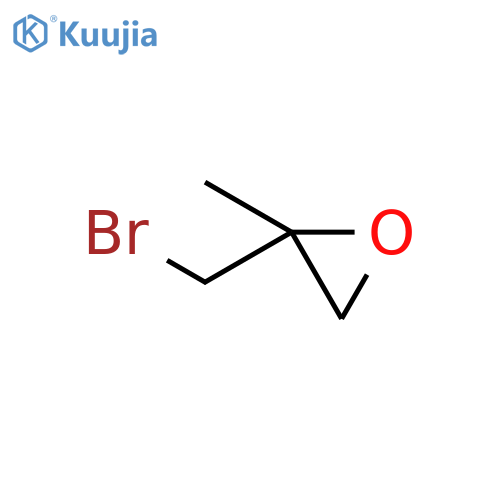2-(bromomethyl)-2-methyloxirane structure