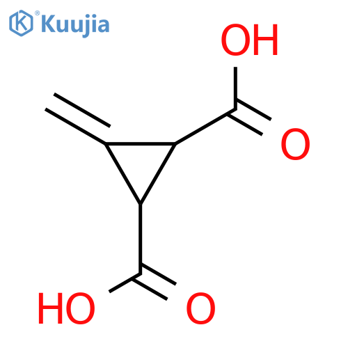 3-Methylenecyclopropane-trans-1,2-dicarboxylic Acid structure