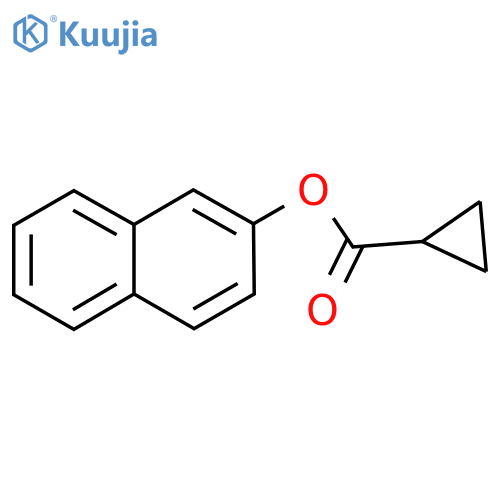 2-naphthyl cyclopropanecarboxylate structure